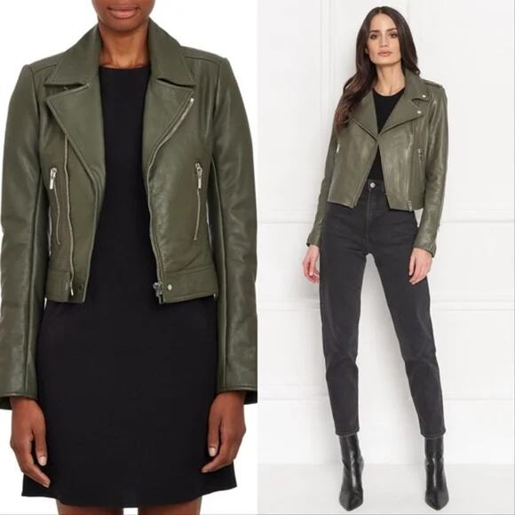 Balenciaga Jackets & Blazers - Balenciaga Leather Moto Jacket